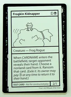 Frogkin Kidnapper - Mystery Booster: Convention Edition Exclusives Card - Image 1