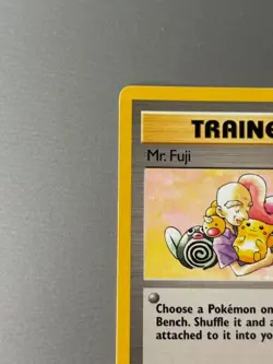1st Edition Mr. Fuji Trainer Base Set Pokemon Card. Near Mint - Image 2