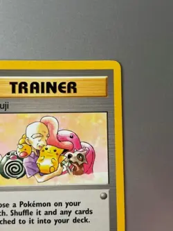 1st Edition Mr. Fuji Trainer Base Set Pokemon Card. Near Mint - Image 3