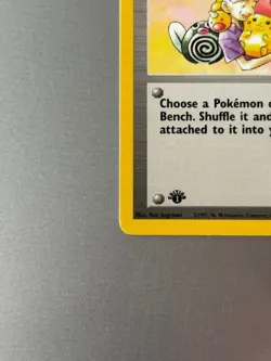 1st Edition Mr. Fuji Trainer Base Set Pokemon Card. Near Mint - Image 4