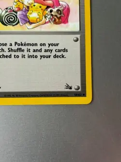 1st Edition Mr. Fuji Trainer Base Set Pokemon Card. Near Mint - Image 5