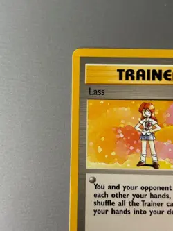 Lass Trainer Card 75/102 Base Set Pokemon Card. Near Mint - Image 2