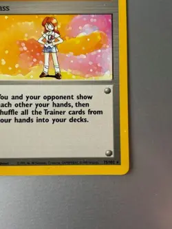 Lass Trainer Card 75/102 Base Set Pokemon Card. Near Mint - Image 5