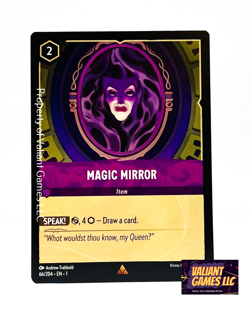 Disney Lorcana TCG Magic Mirror 66/204 Rare NON FOIL - Image 1