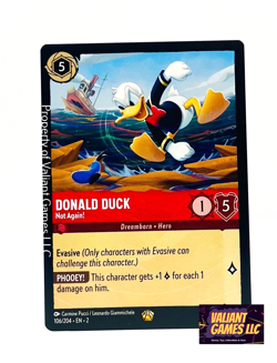 Disney Lorcana TCG Donald Duck Not Again! 106/204 Legendary Non-Foil - Image 1