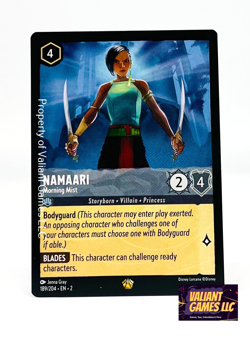 Disney Lorcana TCG Namaari Morning Mist 189/204 Legendary Non-Foil - Image 1