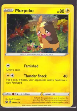Morpeko - SWSH116 - SWSH: Sword & Shield Promo Cards (SWSD) - Image 1