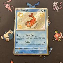 Tatsugiri 127/091 NM -Baby Shiny Pokemon Card- Paldean Fates (2z) - Image 1
