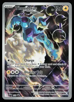Thundurus 209 Holo Scarlet & Violet Promo Pokemon Card - Image 1