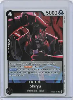 One Piece Card Game Shiryu PRB02-015 Rare Foil - Image 1