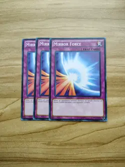 Yu-Gi-Oh! - Mirror Force 3x - Full Playset Of Cards - Image 1