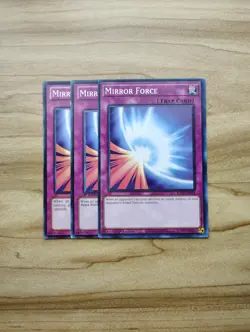 Yu-Gi-Oh! - Mirror Force 3x - Full Playset Of Cards - Image 1