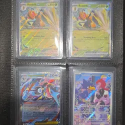 Pokemon TCG 10-Card Holo Lot Charizard ex Mega Greninja EX Beedrill ex - Image 2