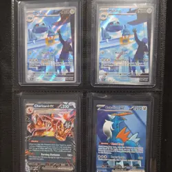 Pokemon TCG 10-Card Holo Lot Charizard ex Mega Greninja EX Beedrill ex - Image 3