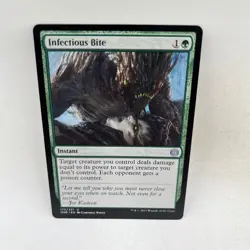 Infectious Bite 172 Uncommon Phyrexia: All Will Be One Magic: The Gathering LP - Image 1