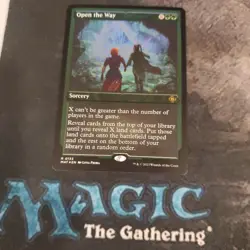 Open the Way - Foil Etched - 123 - March of the Machine: The Aftermath (MAT) MTG - Image 1