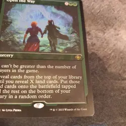Open the Way - Foil Etched - 123 - March of the Machine: The Aftermath (MAT) MTG - Image 4