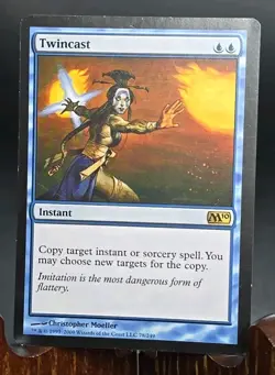 Twincast Core Set 2010 (M10) MTG Regular Lightly Played - Image 1