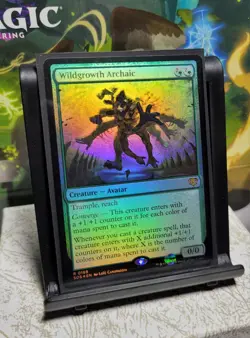 MTG Secrets of Strixhaven Wildgrowth Archaic 168, NM, Foil, Ships Quickly - Image 1