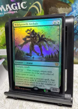 MTG Secrets of Strixhaven Wildgrowth Archaic 168, NM, Foil, Ships Quickly - Image 2