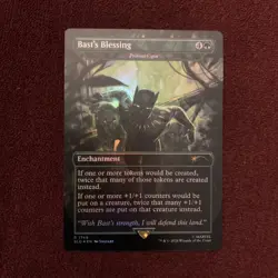 Bast's Blessing - Primal Vigor (Rainbow Foil) Secret Lair Drop Foil - Image 1