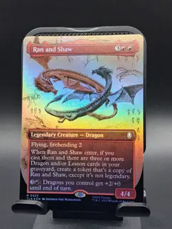 Ran and Shaw (Borderless) Foil R Avatar: The Last Airbender 325 NM - Image 1