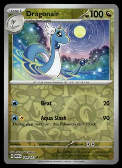 Dragonair 148/165 Uncommon 151 Pokemon NM - Image 1