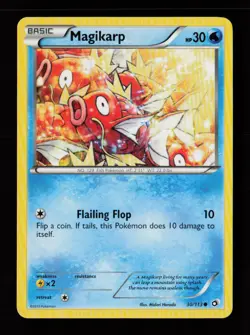Magikarp 30/113 Common Legendary Treasures Pokemon Cards - Image 1