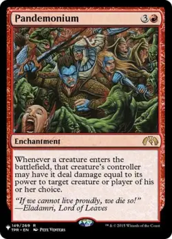 Pandemonium (TPR) - Near Mint MTG The List - Image 1