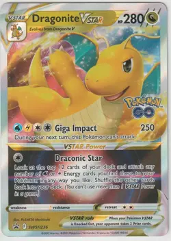 Pokemon TCG Dragonite VSTAR - SWSH236 - SWSH: Sword & Shield Promo Cards (SWSD) - Image 1