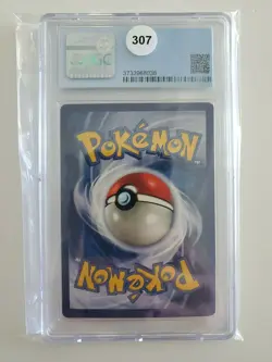 1st Edition Shadowless Maintenance 83/102 Base Set Pokemon Card CGC 8.5 1999 - Image 2