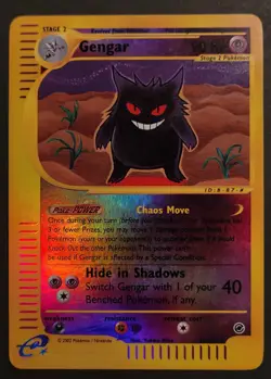 Gengar Reverse Holo Foil 48/165 2002 Pokemon Expedition Rare NM/VLP - Image 1