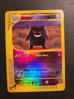 Gengar Reverse Holo Foil 48/165 2002 Pokemon Expedition Rare NM/VLP - Image 3