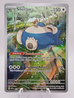 Snorlax 051 Scarlet & Violet Holo Promo Cards Pokemon TCG Not Sealed - Image 1