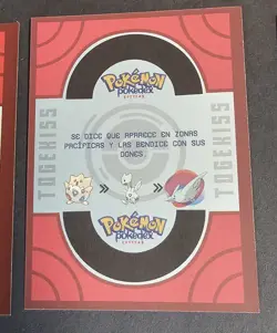 TOGEKISS - POKEMON TCG POKEDEX EDITION FOIL CARD - Image 2