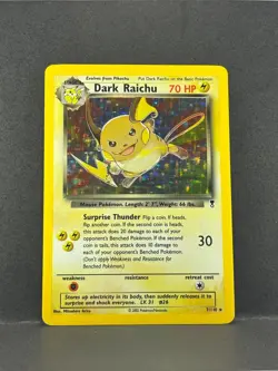 Pokemon TCG – Dark Raichu 7/110 Holo Legendary Collection LP - Image 4