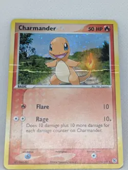 Charmander 113/112 Firered & Leafgreen Holo Secret Rare Pokemon TCG Charizard - Image 3