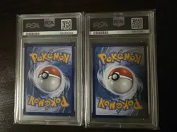 PSA 9 MINT 2016 POKEMON XY BLACK STAR MEWTWO EX PROMO EX BOX #XY183 & #XY107 - Image 2