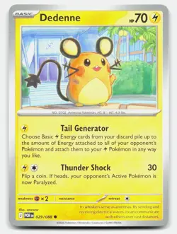 Dedenne 029/088 Common Perfect Order Pokemon Near Mint - Image 1