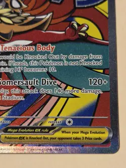 Mega Hawlucha ex 268/217 Mega Attack Rare Ascended Heroes Pokemon TCG NM - Image 5