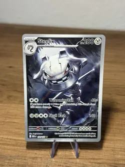 Pokemon TCG Steelix 150/132 Illustration Rare, Mega Evolution NM - Image 1