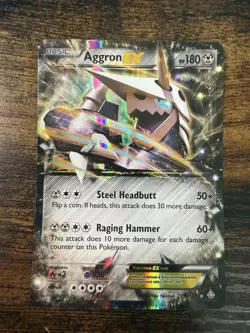 Aggron EX 93/160 – Ultra Rare Holo | Pokemon TCG Primal Clash MP - Image 1
