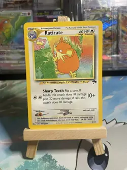 Pokemon TCG Raticate 6/18 Southern Islands Promo Vintage - Image 1
