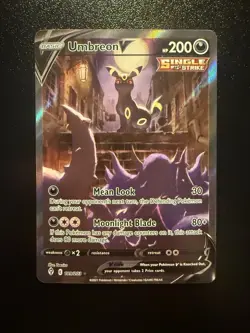 Umbreon V Alternate Art Full Art Holo 189/203 Evolving Skies UR English 2021 - Image 1