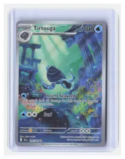 Tirtouga 106/086 Holo Illustration Rare Black Bolt Pokemon Near Mint B313 - Image 1
