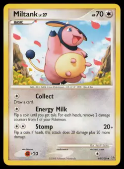 Miltank 44/100 Uncommon Stormfront Pokemon Near Mint - Image 1