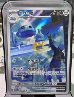 Pokemon TCG Chaos Rising 2026 - Metang 094/086 Illustration Rare Holo - Image 1