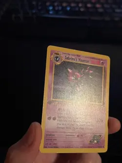 MP Sabrina's Haunter 058/132 Gym Heroes Regular Pokemon Vintage TCG - Image 4