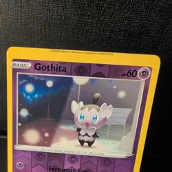 Gothita 073/189 MISCUT ERROR Darkness Ablaze Pokemon Reverse Holo Near Mint - Image 2