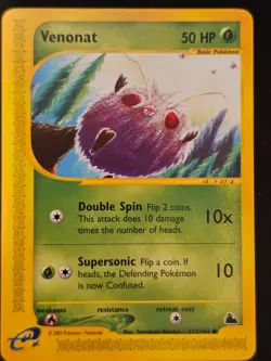 Pokemon TCG Venonat 112 Skyridge Mint Near Mint (non-holo) - Image 1